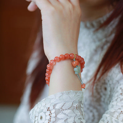 Butterfly • Sunstone Bracelet