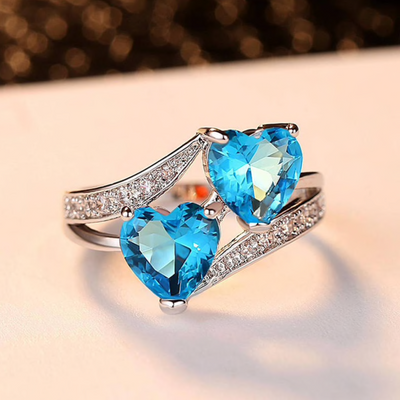 ¡®Two Hearts Become One¡¯ Ring