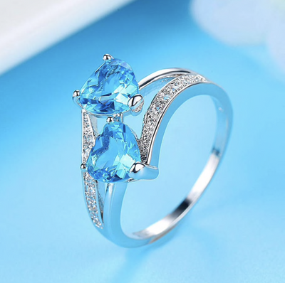 ¡®Two Hearts Become One¡¯ Ring