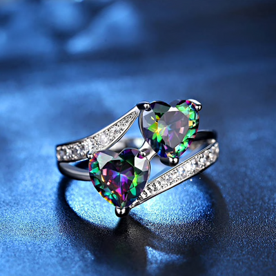 ¡®Two Hearts Become One¡¯ Ring