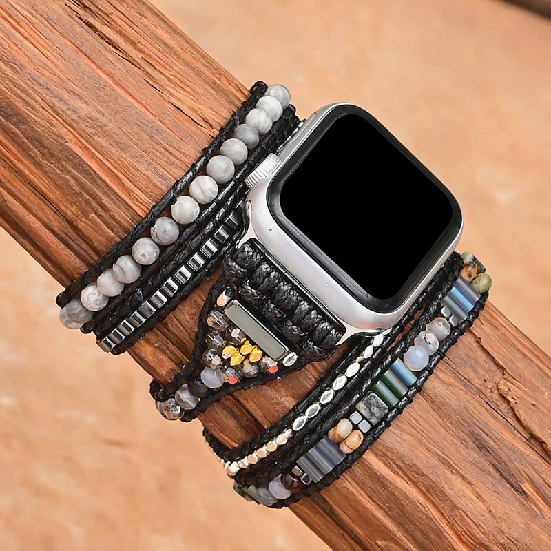 Handmade Turquoise Apple Watch Strap