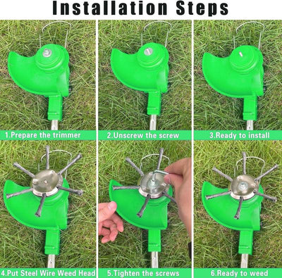 lawnmower replacement head