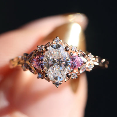 White light condensation • White Crystal Ring