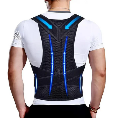 Lumbar support vest - relieves pain