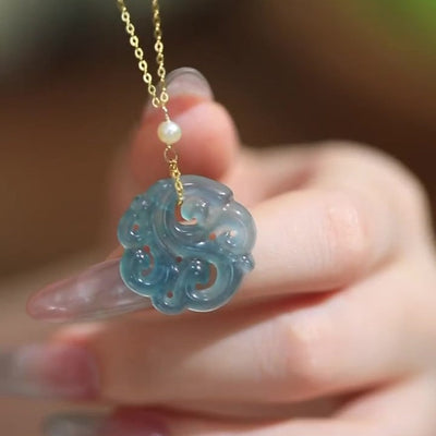 Bluebird • Jade Necklace