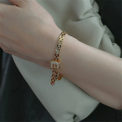 Belt natural stone bracelet